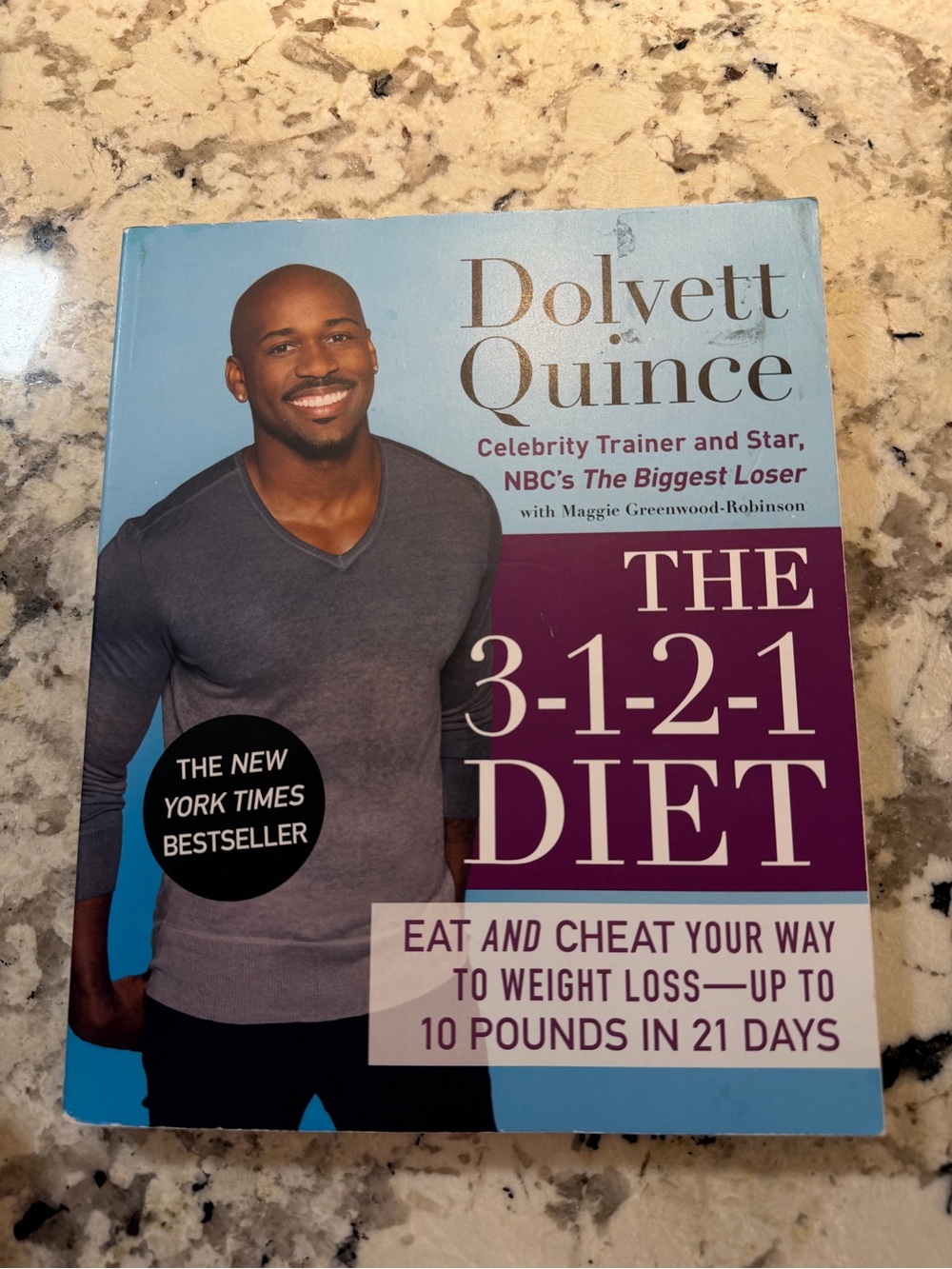 Dolvett Quince The 3-1-2-1 Diet - Blue & Purple Cover